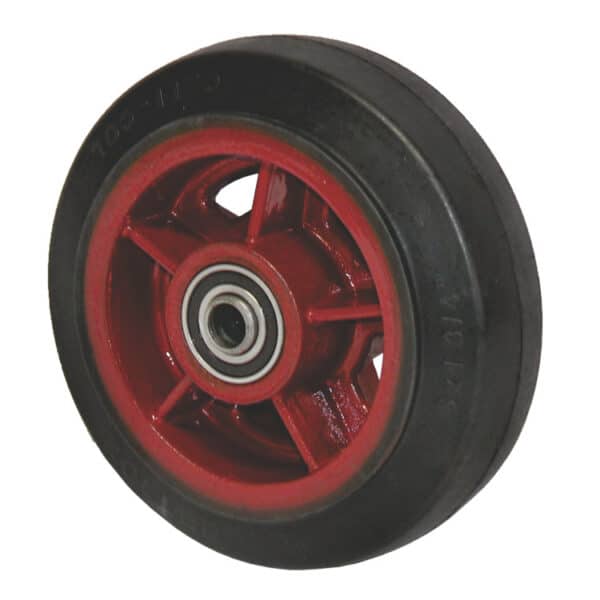 RHC Polyamide wheel with vulcanaized Rubber band